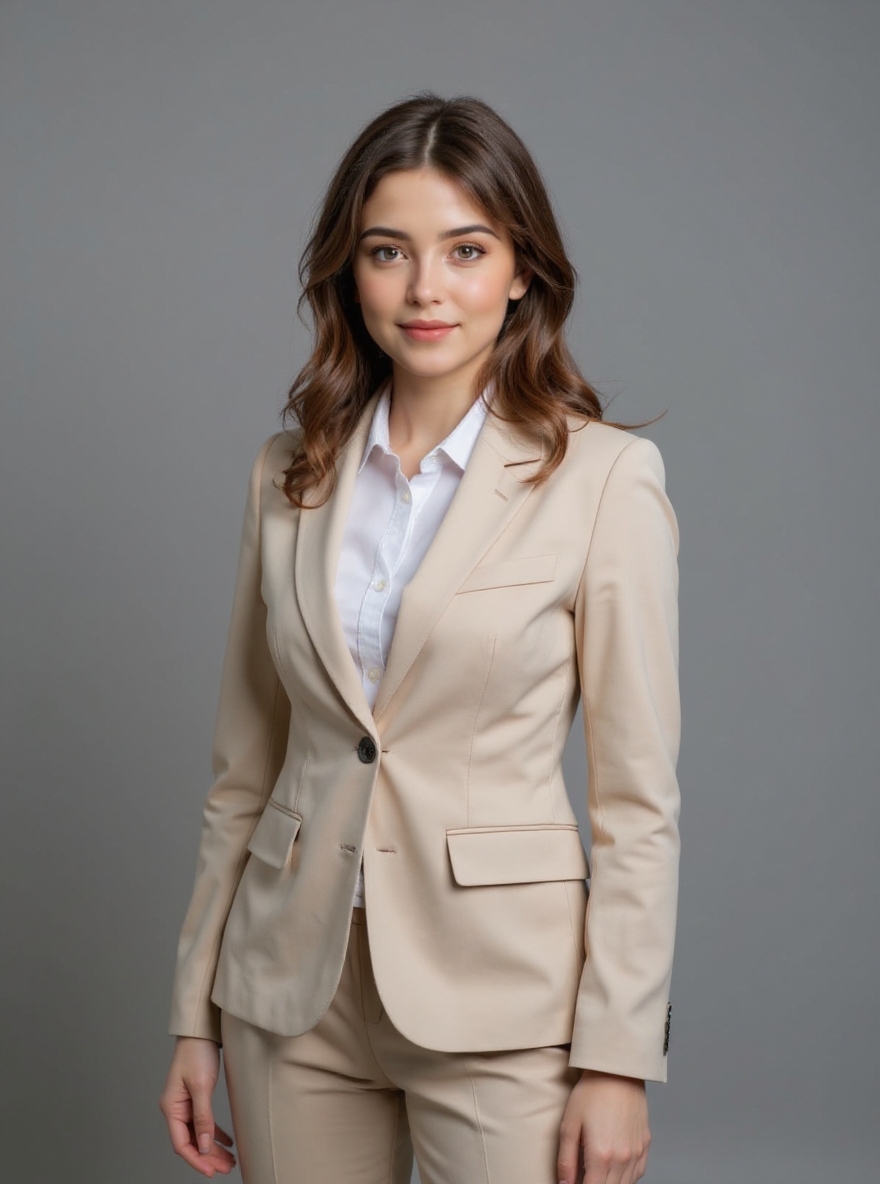 AI Linkedin profile photo of a woman