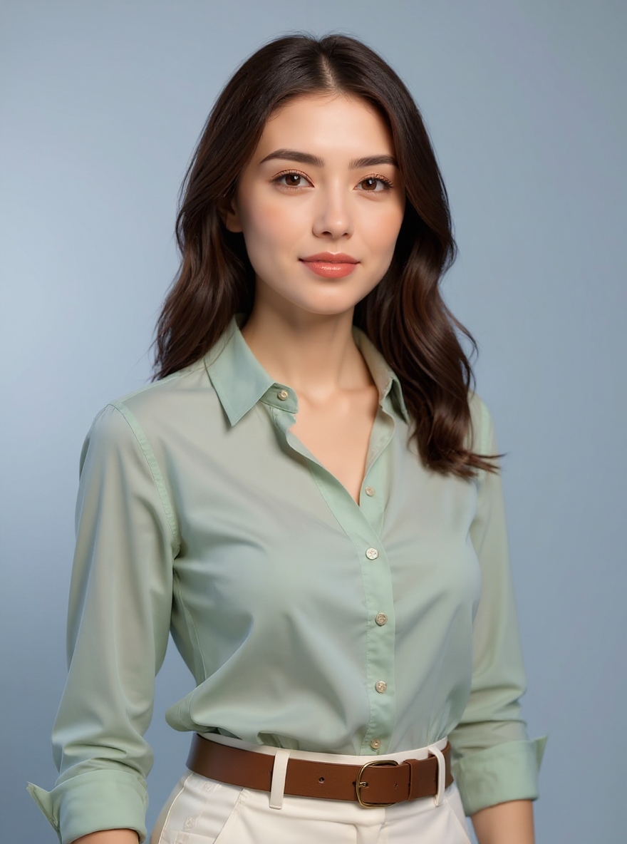 Linkedin AI profile photo of a woman