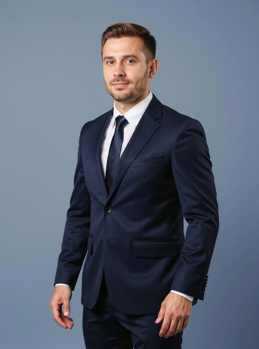 AI Linkedin profile photo of a man