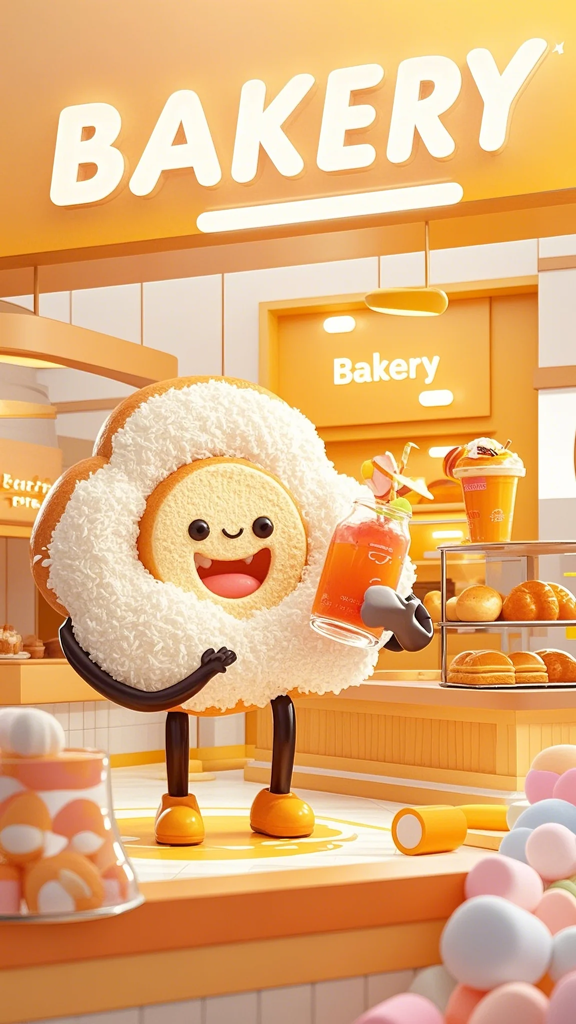 Brand Promotion Poster with Unique Style
